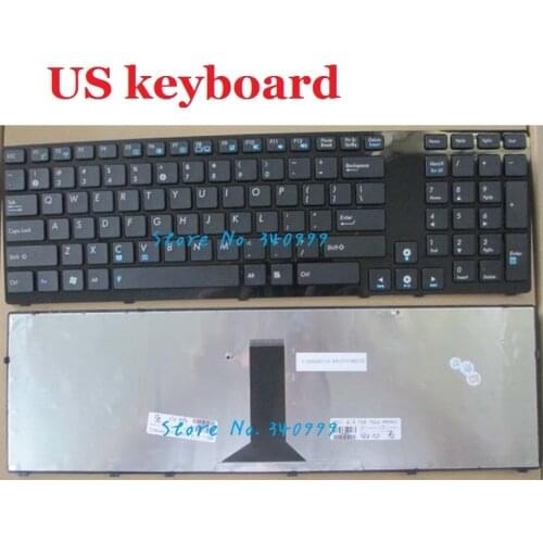 New English keyboard For Asus K93 K93S K93SM K95V K95VM A93 A93SV A93SM R900V X93SV A95V US with frame