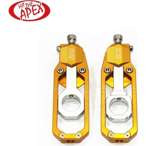 NEW Motorcycle Chain Tensioner Adjuster For YAMAHA R1 YZF R1 2015 2016 2017 Aluminum CNC