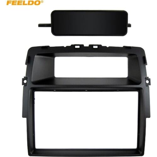 FEELDO Car Radio Audio 2DIN Panel Fascia Frame for NISSAN Primastar OPEL Vivaro RENAULT Trafic II Stereo Dash Trim Installation