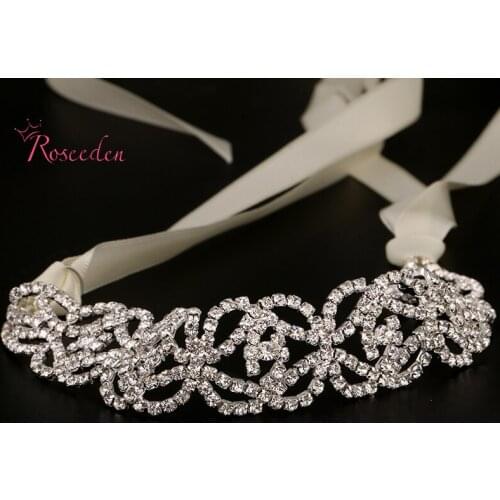 Luxury Bridal Head Tiara For Wedding Accessory Party girls' Ribbon Tiara Headband Bridal Head Tiara For Wedding NewRE685