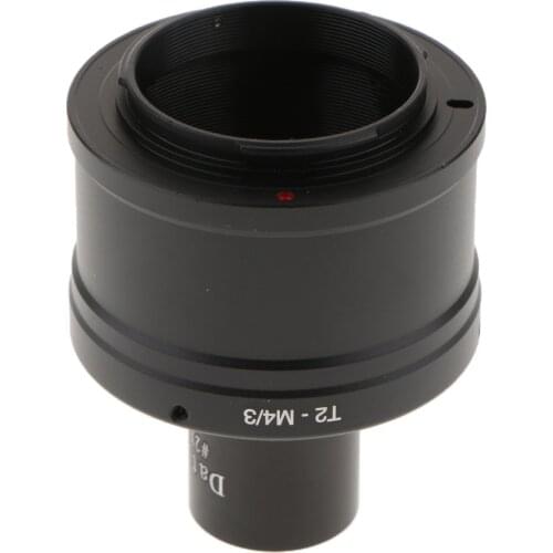 T-ring and M42 to 23.2mm/0.91'' Microscope Adapter Tube (T-mount) for Olympus Panasonic Micro 4 / 3 Cameras