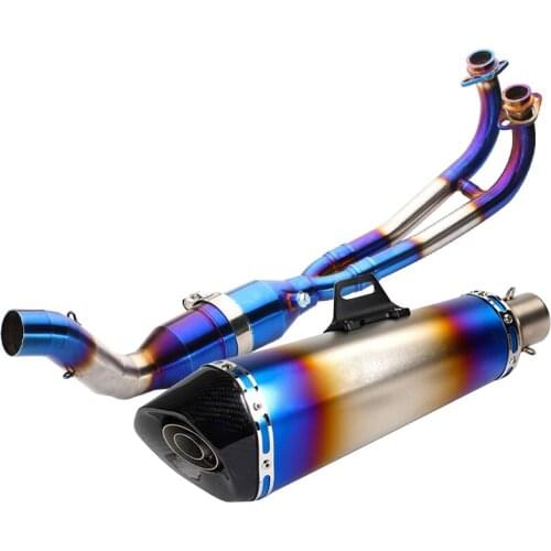 TMAX 500 530 Exhaust Muffler Pipe System Motorcycle Headers Connect Link Pipe Slip On for Yamaha TMAX500 TMAX530 (2008-2018)