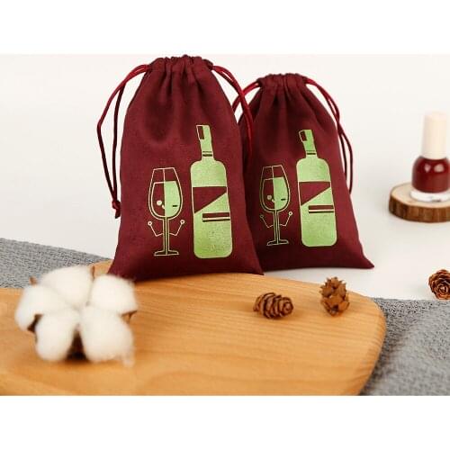 100 Velvet Drawstring Bag Jewelry Packaging Pouches Lipstick Ring Storage Sack Wrapping Supply For Birthday Wedding Decoration