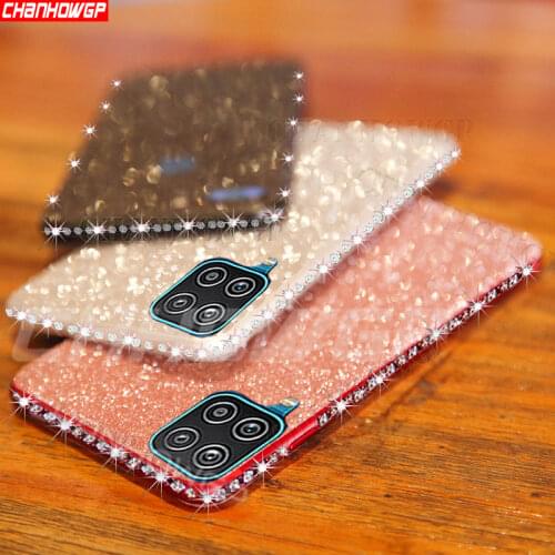 For Samsung A12 Case 6.5 inch Diamond Bling Glitter Phone Cases For Samsung A12 Back Cover Soft TPU Case Bumper For Samsung A 12
