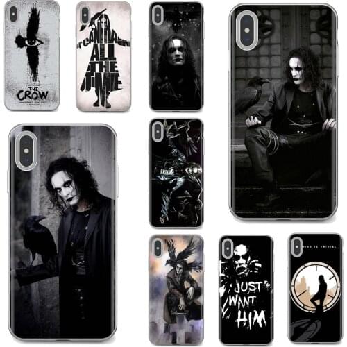 For Samsung Galaxy A10 A40 A50 A70 A3 A5 A7 A9 A8 A6 Plus 2018 2015 2016 2017 Soft Case The Geeky Nerfherder Art The Crow