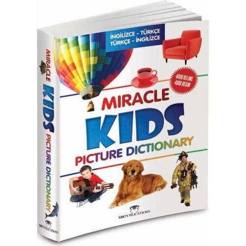 Miracle Kids Picture Dictionary (English-English) pictures sample sentence of 4000 words Dictionary MK Publications