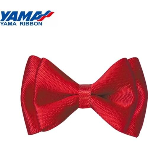 YAMA Ribbons Double Layer Bow Width 39mm±3mm 200pcs/bag Ribbon Wedding Party DIY Decoration for Appliques Sewing Craft