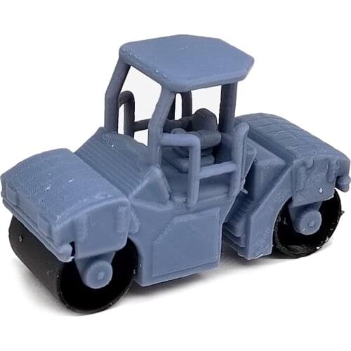 Outland Models Military Scenery Structure Heavy Duty Vehicle-Road Roller 1:87 HO Scale