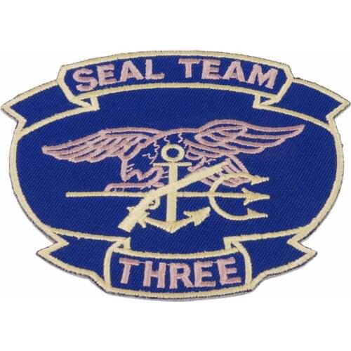 US MILITARY NAVY SEAL TEAM THREE UNIT PATCH