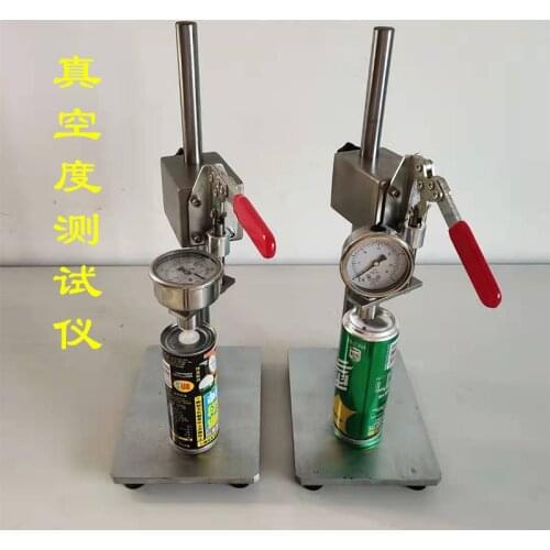 Beer carbon dioxide measuring instrument vacuum meter vacuum measuring instrument inner pressure instrument of soda water beer