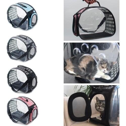 Portable Dog Cat Carrier Bag Pet Puppy Travel Bags Breathable Mesh Small Dog Cat Chihuahua Carrier Outgoing Pets Handbag