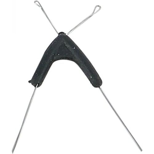 Divider fishing Hook tools tackle product rubber double hook connector china cheap fishing accessories fifty pieces ship