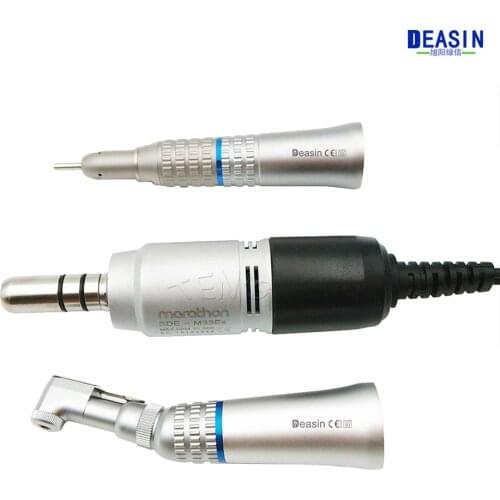 High Quality 2016 New arrival E type Dental Lab Polisher Micromotor M33Es Hand piece Contra Angle And Straight 350,000 RPM