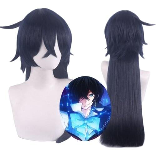 Japan Anime The Case Study of Vanitas Cosplay Wig Unisex Halloween Party Vanitas Heat Resistant Synthesis Hair Wig 30cm C39M276