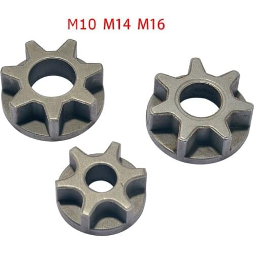 1PCS Sprocket Chain Saw Gear Angle Grinder Replacement Gear Bracket M10 M14 M16 Power Tool Gear Chainsaw Part