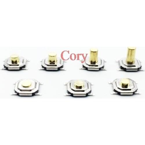 100PCS SMD 4*4*1.5MM 4X4MM 1.5/1.6/1.7/1.8/1.9/2.0/2.3/2.5/3.0/3.5MM Tactile Tact Push Button Micro Switch Momentary CZYC