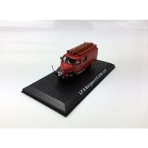 A tlas 1:72 LF 8 Borg ward B 2500 A/O Fire engine boutique alloy car toys for children kids toys Model Original box