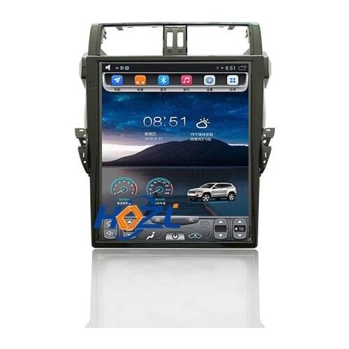 15" Tesla Android 10 Car Stereo Radio Audio DVD GPS Navigation Head Unit Sat Navigation for Toyota Land Cruiser Prado