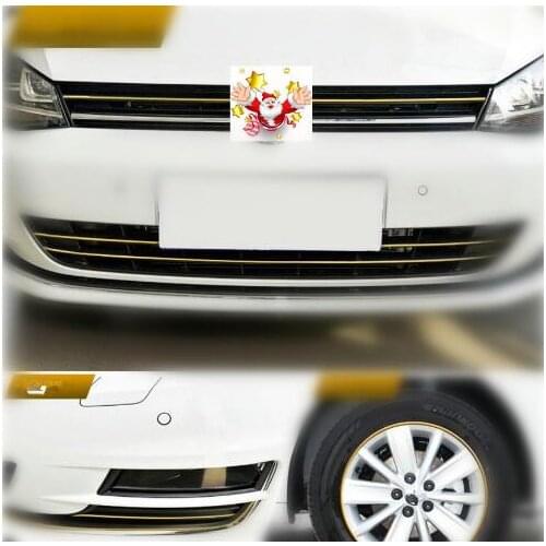 Car Styling Chrome Plated Decoration For Volkswagen VW Scirocco 3rd Touran 1 2 Up! Polo 5 6 Arteon Eos T-Roc Tiguan Accessories