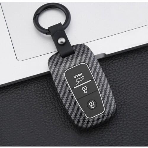 Car Key Case Carbon Fiber Remote Control Case Key Case For KIA K2 KX3 KX5 K5 K3S K4 RIO Cerato Optima Ceed Sportage Accessories