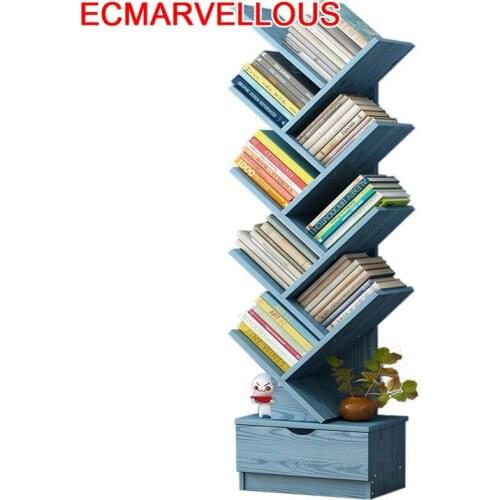 Casa Oficina Home Wall Shelf Meuble De Maison Display Decor Camperas Cabinet Retro Libreria Furniture Decoration Bookshelf Case