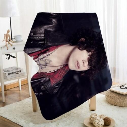 Musife Custom Laura Pergolizzi Flannel Blanket Design Your own Blanket Flannel Blankets for Sofa DIY Dropshipping