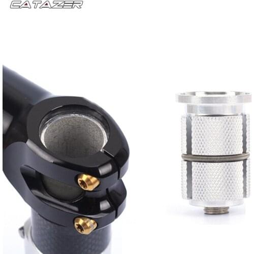 Road Bike Mountain Fork Headset Hanging Core Carbon Fork Expanded Sunflower Flower Core with Screw Cycling Bicycle Parts