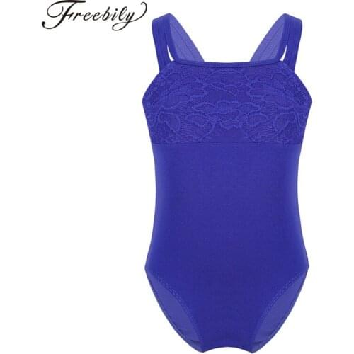 Toddler Girls Gymnastics Leotard Ballet Clothes Multi- Dance Wear Spaghetti Shoulder Straps Leotards Cotton Bodysuit for Dancing
