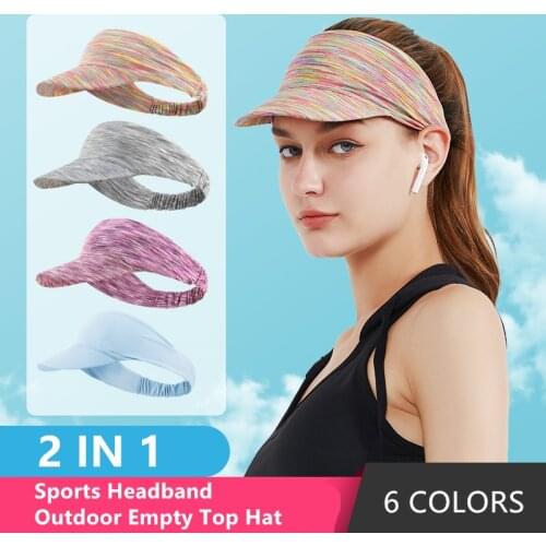 Summer Sun-resistant Tennis Cap Outdoor Sport Cycling Hat Breathable Running Headband