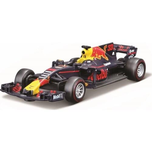 Bburago 1:43 Red Bull Racing TAG Heuer RB13 2017 #33 Max Verstappen Alloy Luxury Vehicle Diecast Cars Model Toy Collection Gift