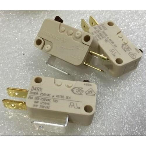 1Pcs new original German cherry Micro Switch D48X high current 21A 250V water heater limit contact switch