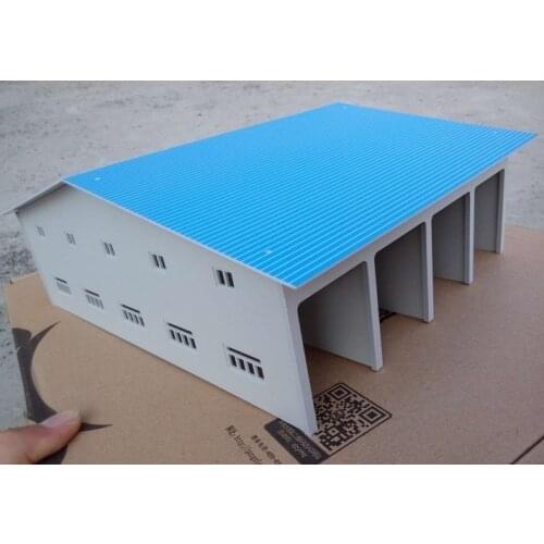 1/87 Model ho scale train garage exquisite architectural model material Free Shipping Shipping