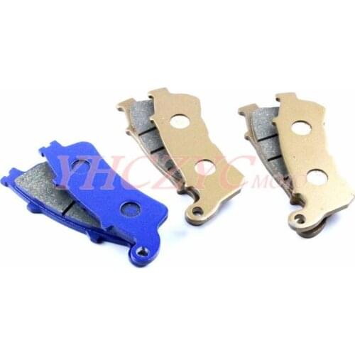 Motorcycle for HONDA VFR800 2006-2009 XL1000 Varadero 2004-2009(With ABS) front and rear brake pads set