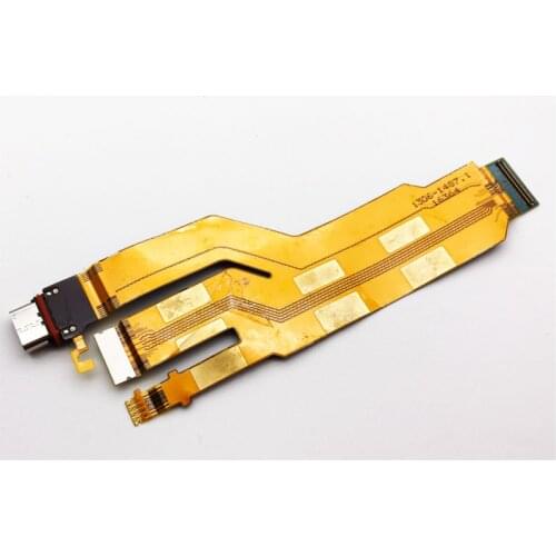 New Micro Dock Charger Connector Board USB Charging Port Flex Cable For Sony Xperia XZ F8332 Phone Parts