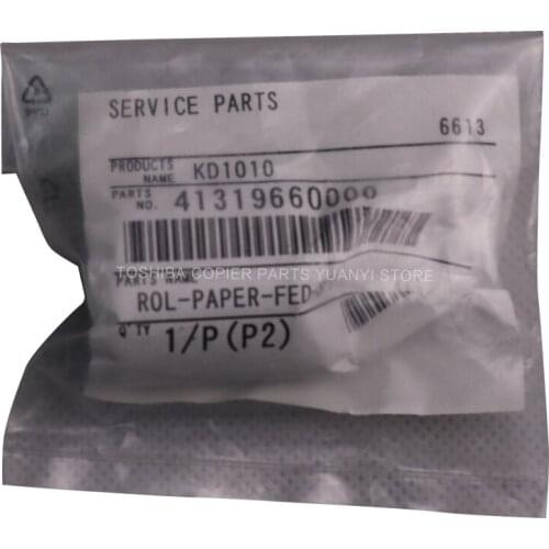 Roller 3pcs Original TOSHIBA Copier Printer Parts Paper Feed Roller 413196600 ROL-PAPER-FED-S For Toshiba e-studio Model KD-1010