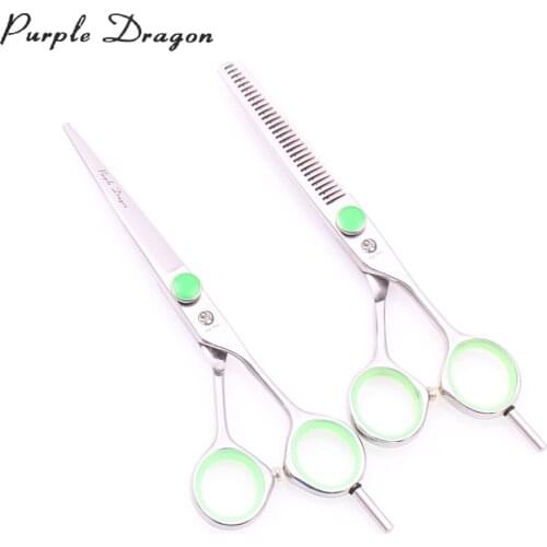 5.5'' 440C Hairdressing Scissors Cutting Shears Thinning Scissors Professional Hair Scissors Hairstylist Shear Finger Rest Z1121
