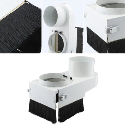100mm Dust Collector Dust Cover Brush for CNC Spindle Motor Milling Machine Router Woodworking Tools