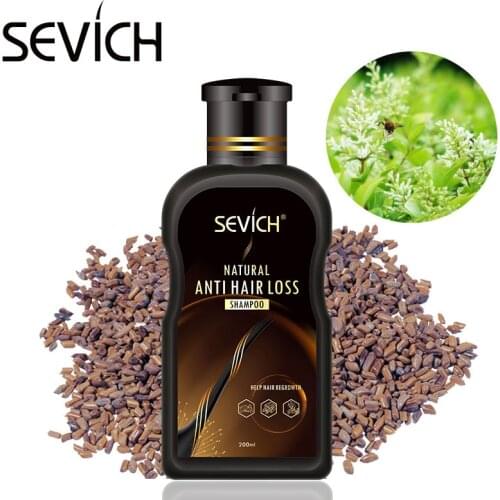 Sevich 200ml Ginger Anti Hair Loss Products Shampoo Hair Regrowth Shampoo Treatment cream Chinese Herbal Hair Serum Shampoo