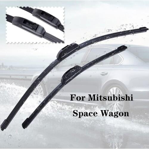 Wiper blades For MitsubishiSpace Wagon from 1999 2000 2001 2002 2003 2004 Clean car windshield