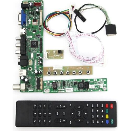 T.VST59.03 LCD/LED Controller Driver Board(TV+HDMI+VGA+CVBS+USB) ForG150XG01 V2 LVDS Reuse Laptop 1024*768