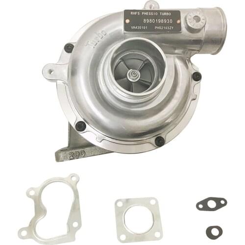 RHF5 8980198930 VA430101 Turbocharger For 3.0L Isuzu 4JJ1 Turbo Engine On Sany, Case-New Holland (CNH), JCB, Hitachi Excavator