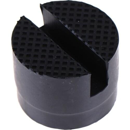 1pc Universal Car Jack Adapter Slotted Frame Lift Rubber Pad Rail Floor Stand Holder Auto Repair Related Tools Car Accessories