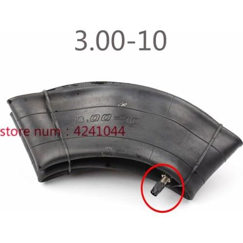 Scooter tire Inner Tube 3.00-10 Scooter ATV Moped Go Kart Motorcycle Tyre Parts for bike parts 3.00-10 tyre inner tube