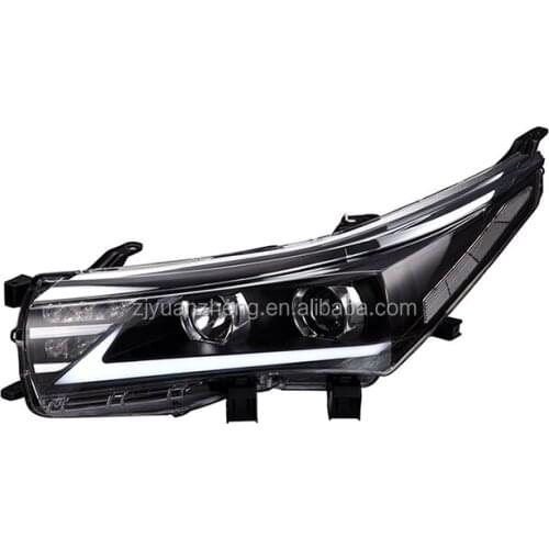 VLAND manufacture factory car accessories car lamp led lamp for COROLLA 2014-UP modified head lamp led headlight