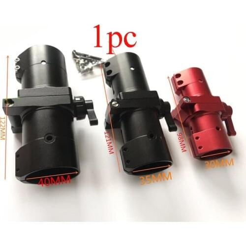 1PC D30mm 35mm 40mm Spiral Buckle Horizontal Folding Arm Round Carbon Tube Adapter Clamp Connector Anti-virtual f Plant UAV Dron