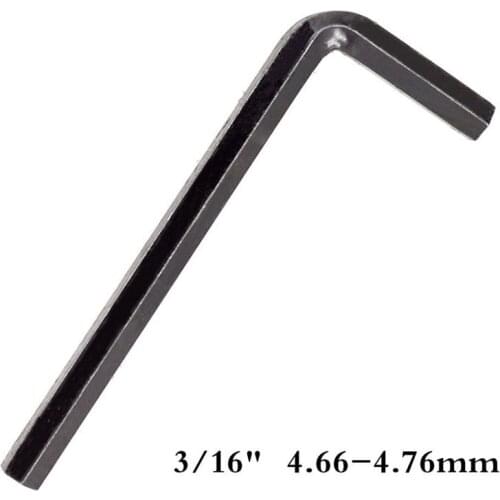 2 Pcs 3/16" Hexagon Allen Wrench Key Hex Wrench Bass Guitar Neck Truss Rod Adjustment Approx 4.66-4.76MM Guitar Accessories