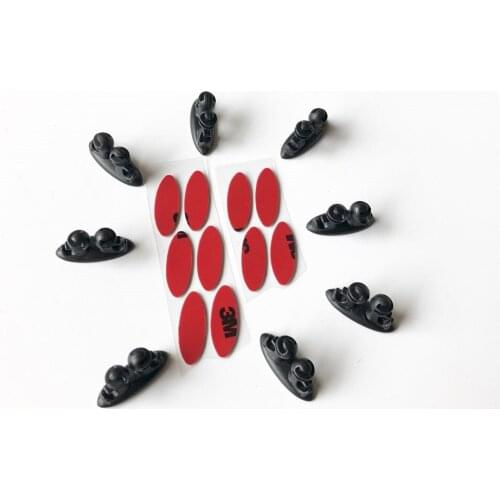 8pcs Car Wire Clip Stickers for Toyota Levin Crown Avensis Previa Cruiser Venza Sienna Prius Alphard ZELAS Tundra