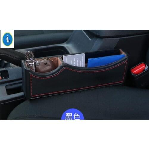 Yimaautotrims Accessories Side Seat Container Storage Box Phone Tray Accessory Cover Fit For Mercedes Benz E CLASS C Class GLC