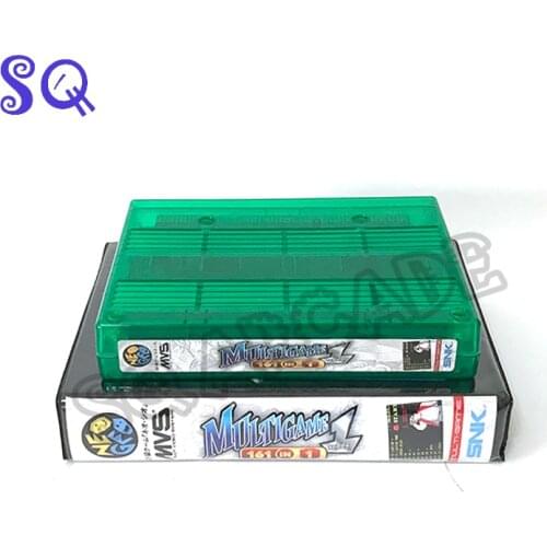 Free shipping NEOGEO MVS 161 in 1 Version 2 Game Cartridge for SNK Arcade Machine or AES Console with NEO MVS Adaptor