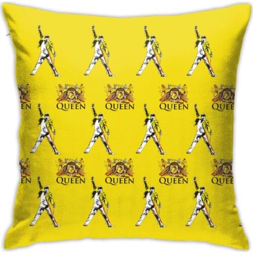 Queen Rock Singer Cushion Decorative Pillows Home Decor Throw Pillow Decorativas Para Sofa Pillow Cover Sofa Chair Pillow Case